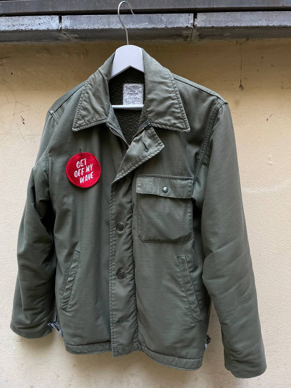 Papa Nui Get Off My Wave Patch