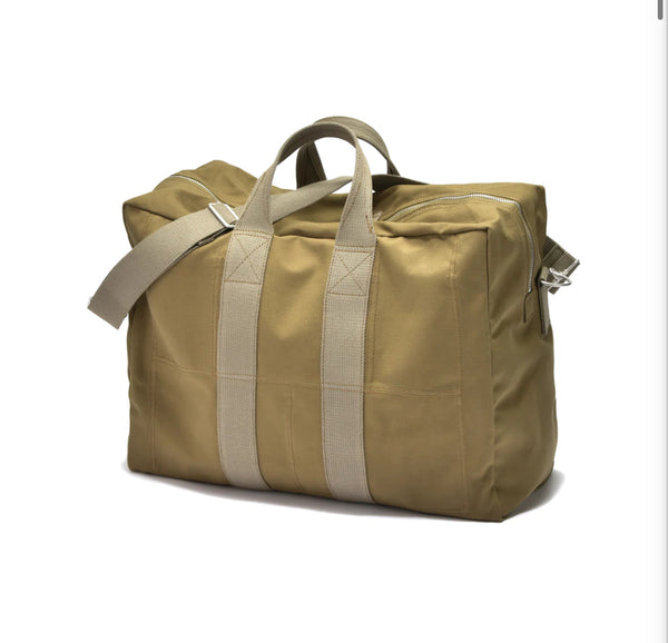 The Real McCoy's Aviator’s Kit Bag 6505-1 – Khaki (MA22101 040)