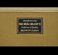 The Real McCoy's Aviator’s Kit Bag 6505-1 – Khaki (MA22101 040)