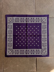 The Real McCoy’s Bandana “Cross” – Navy (MA26011 140)
