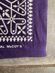 The Real McCoy’s Bandana “Cross” – Navy (MA26011 140)