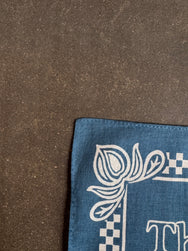 Omoto Denim "The Great Kojima" Seto Inland Sea Bandana – Blue (9302)