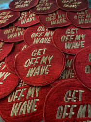 Papa Nui Get Off My Wave Patch