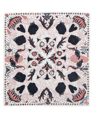 Indigofera Loa Bandana – Offwhite / Black / Rust (204-2004-19)