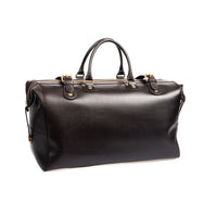 Krysl Goods Leather Duffle Bag Dark Brown