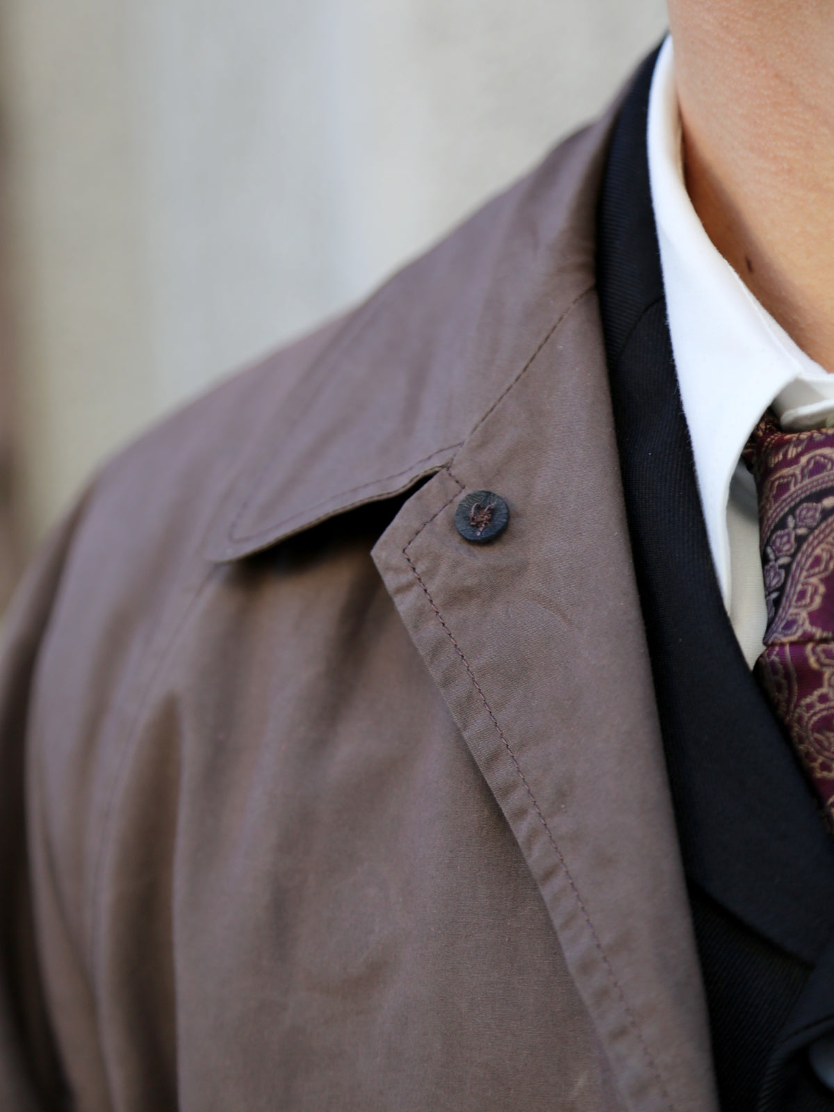 Hansen Garments MORTEN Long Coat – Waxed Rye (31-72-6)