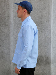 Bryceland's Cabana Shirt – Sax Blue