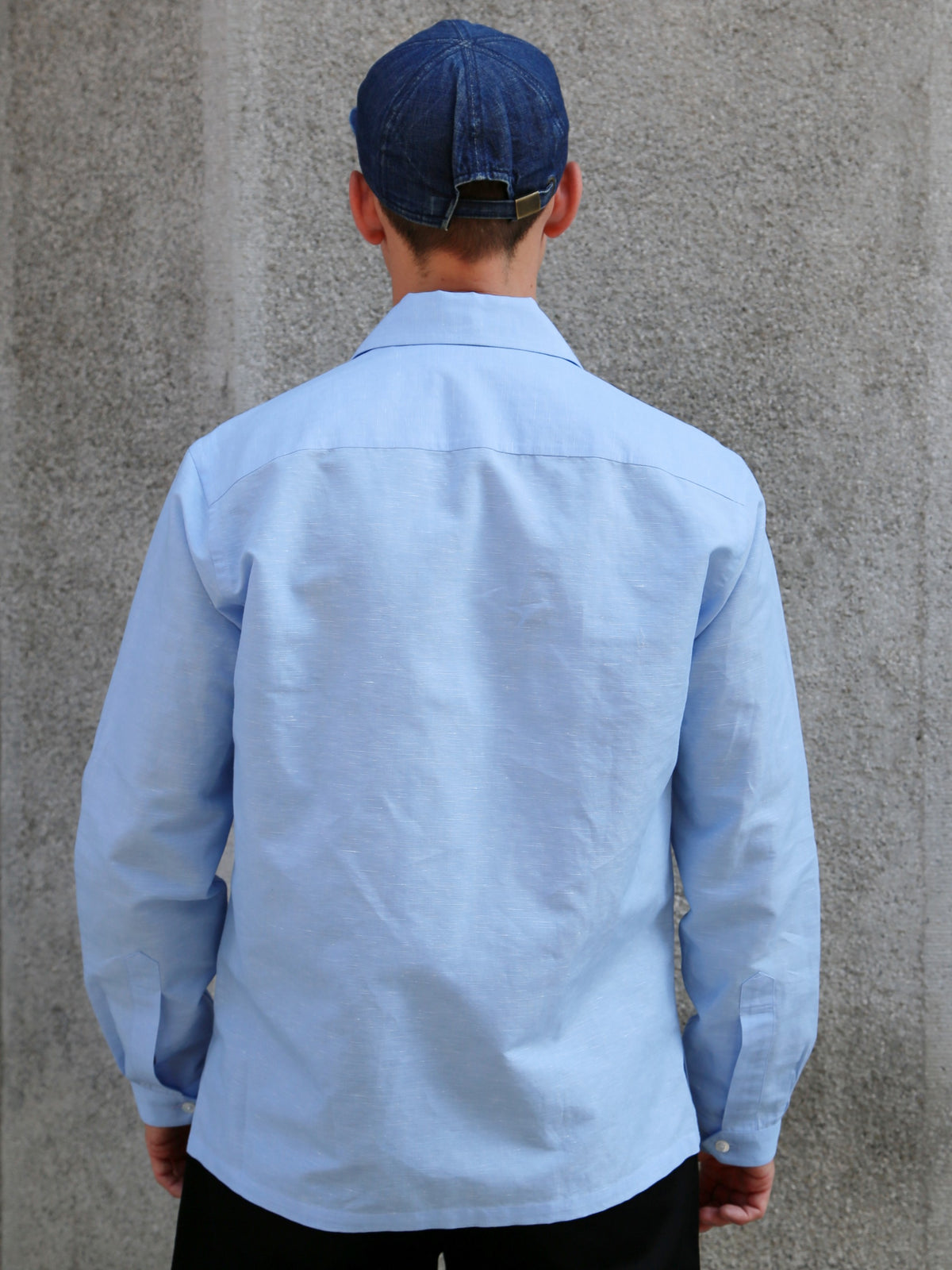 Bryceland's Cabana Shirt – Sax Blue