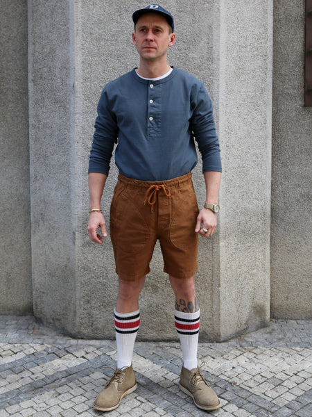 Freenote Cloth Deck Shorts – Rust (M0006002-RST)