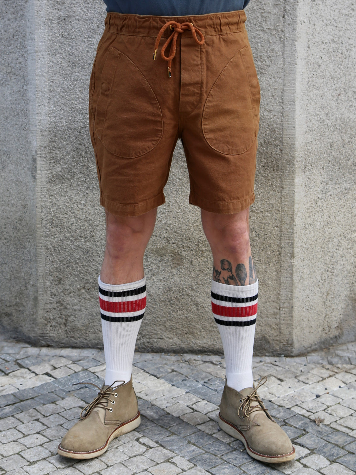 Freenote Cloth Deck Shorts – Rust (M0006002-RST)