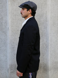 Black Sign Army Serge Butler Jacket – Midnight Black (BSFS-22710)