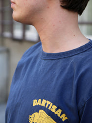 Studio d'Artisan "Pigment Print T-Shirt" – Navy (8163B)