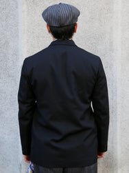 Black Sign Army Serge Butler Jacket – Midnight Black (BSFS-22710)
