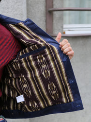 Freenote Cloth RJ-1 Waxed Jacket Navy – Navy (M0004302-NVY)