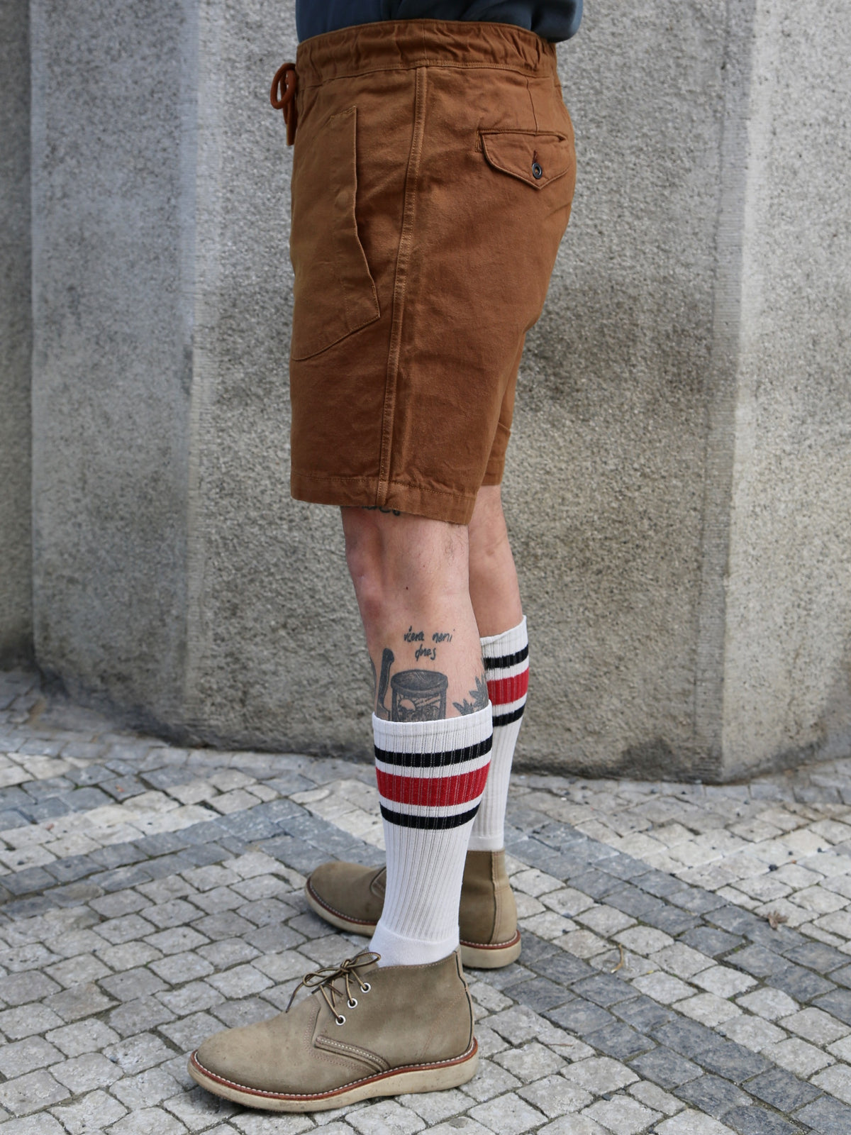 Freenote Cloth Deck Shorts – Rust (M0006002-RST)