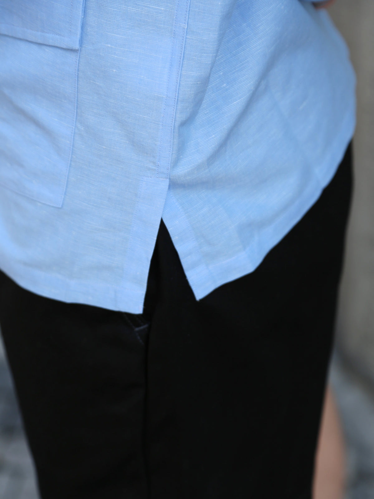 Bryceland's Cabana Shirt – Sax Blue