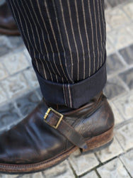 The Real McCOY's 12oz Black Wabash Work Trousers – Black (MP26011-030)