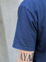 Studio d'Artisan "Pigment Print T-Shirt" – Navy (8163B)