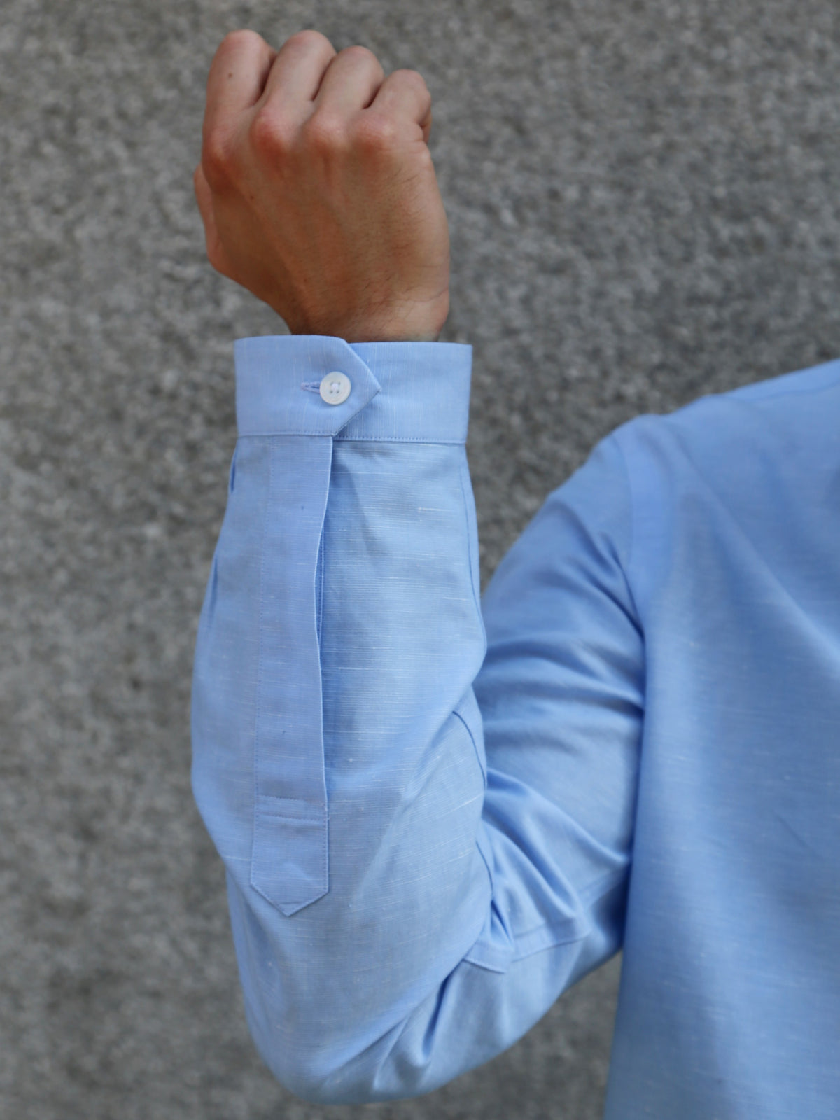 Bryceland's Cabana Shirt – Sax Blue