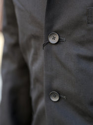 Black Sign Army Serge Butler Jacket – Midnight Black (BSFS-22710)