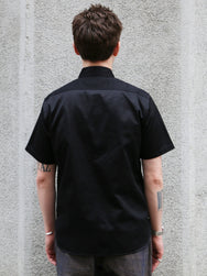Buzz Rickson's Herringbone S/S Work Shirt – Black (BR39530-119)