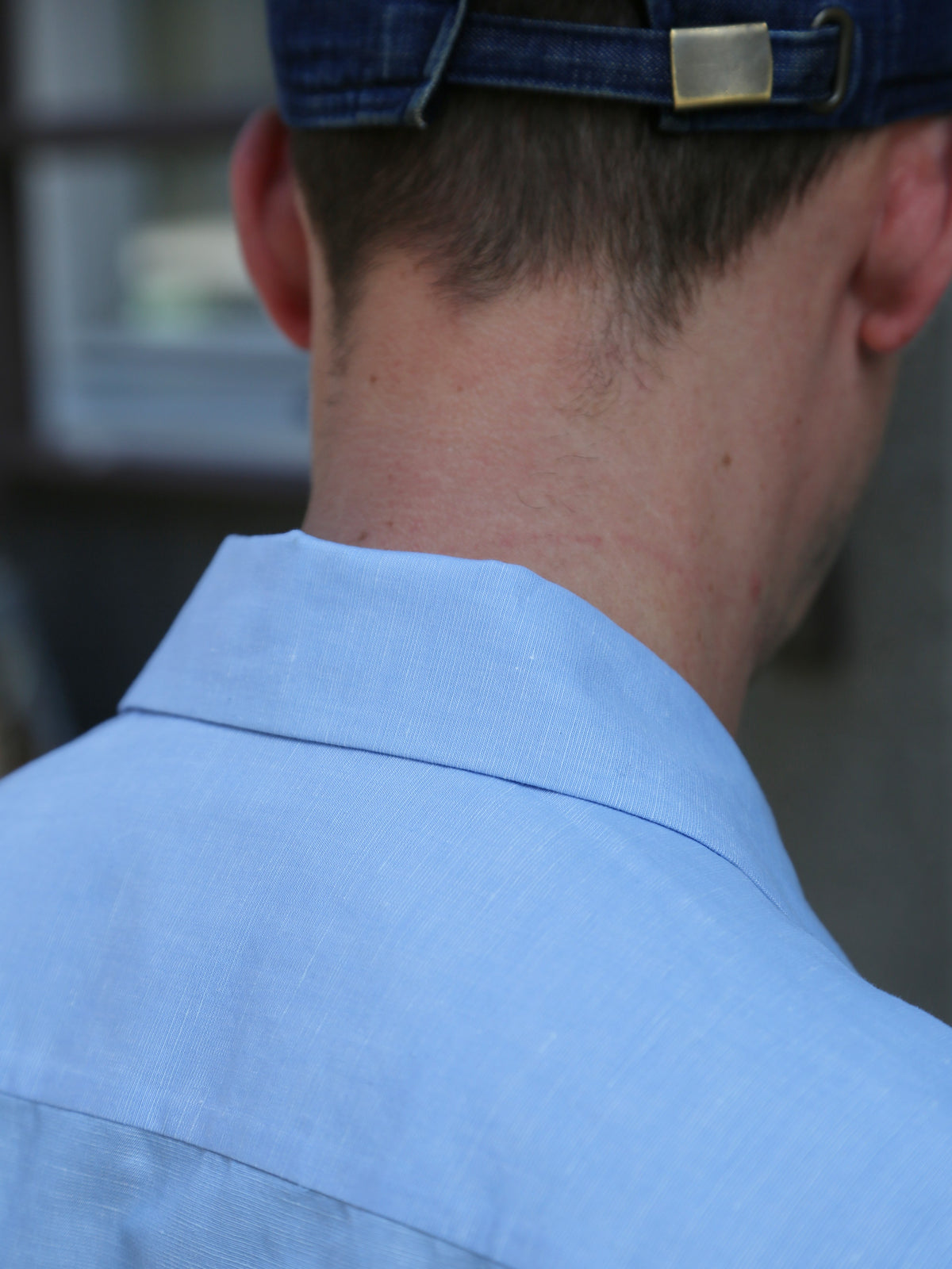 Bryceland's Cabana Shirt – Sax Blue