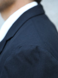 Black Sign Army Serge Butler Jacket – Midnight Black (BSFS-22710)