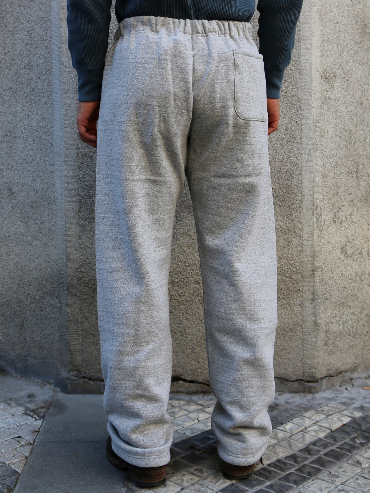 The Real McCOY's 12oz Ball Park Sweat Pants – Medium Grey (MC25107-021)