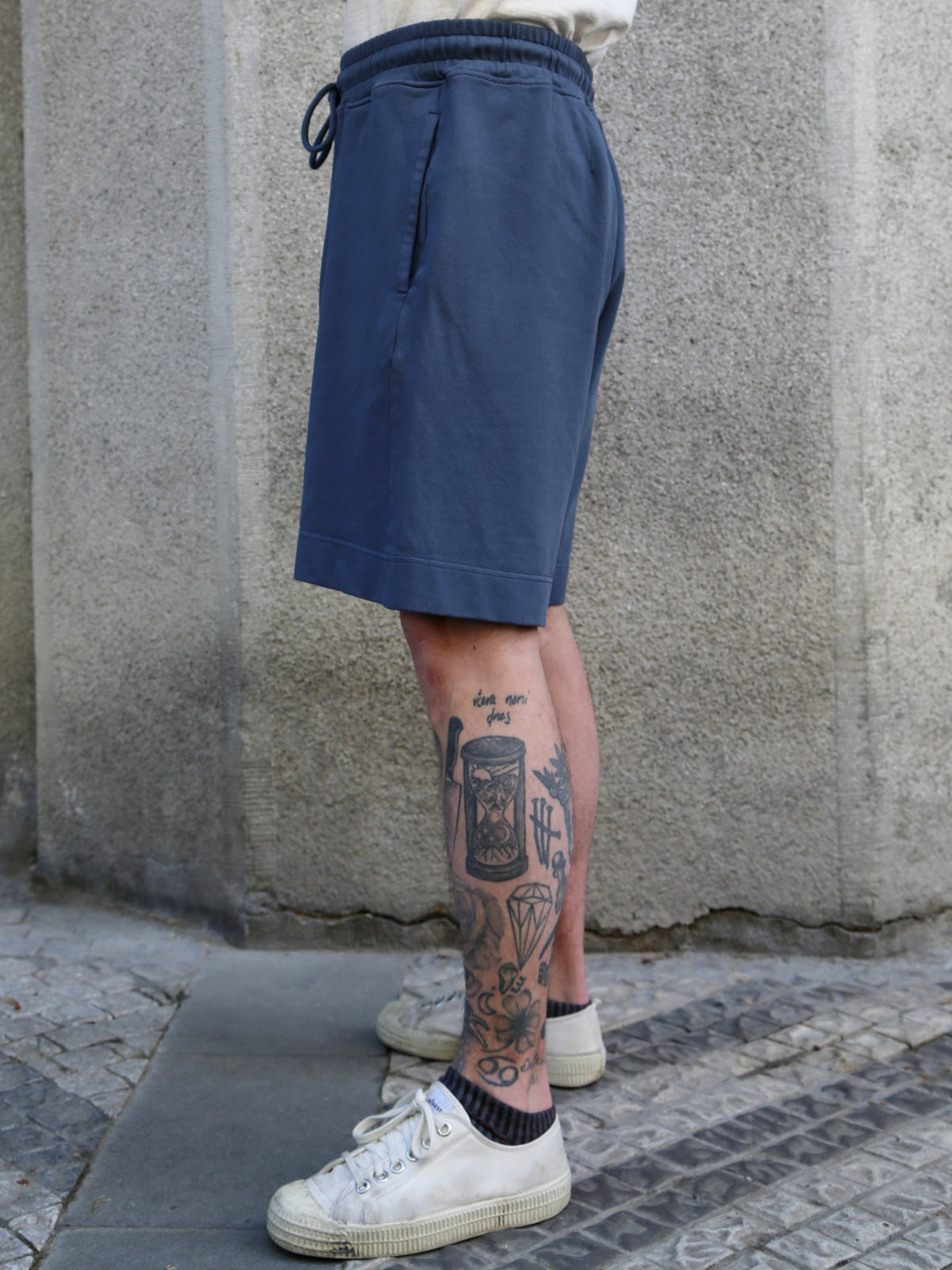 Hansen Garments Endre Sweat Shorts – Ocean (29-119-3)