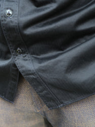 Buzz Rickson's Herringbone S/S Work Shirt – Black (BR39530-119)