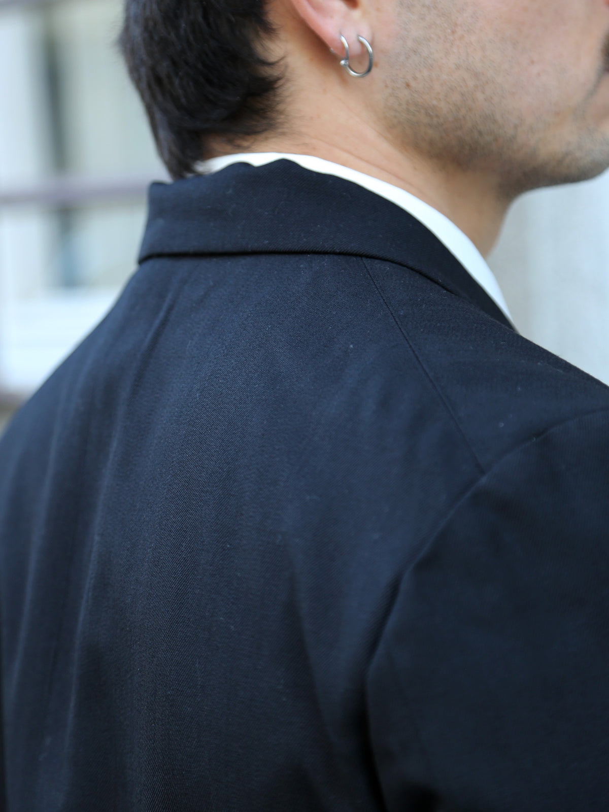 Black Sign Army Serge Butler Jacket – Midnight Black (BSFS-22710)