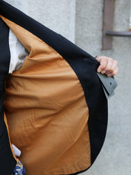 Black Sign Army Serge Butler Jacket – Midnight Black (BSFS-22710)