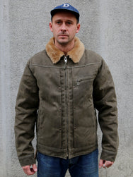 Freenote Cloth RJ-2 Waxed Canvas 20ounce Jacket – Tobacco (M0004320-20TOB)