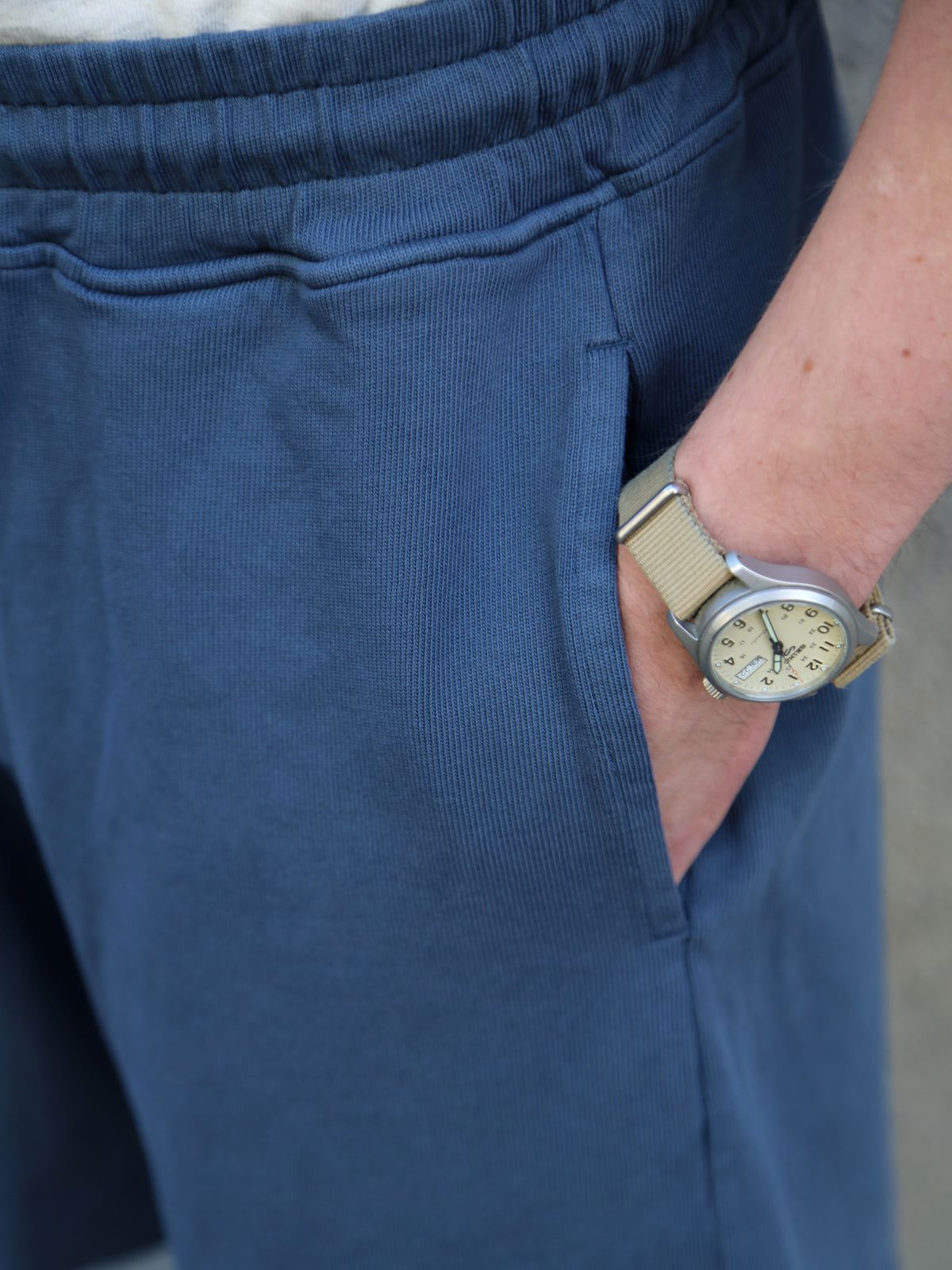 Hansen Garments Endre Sweat Shorts – Ocean (29-119-3)