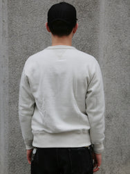 The Real McCOY's Military Print Sweatshirt US Army Air Force, Hill Field – Milk (MC25123-011)