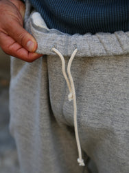 The Real McCOY's 12oz Ball Park Sweat Pants – Medium Grey (MC25107-021)