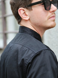 Buzz Rickson's Herringbone S/S Work Shirt – Black (BR39530-119)