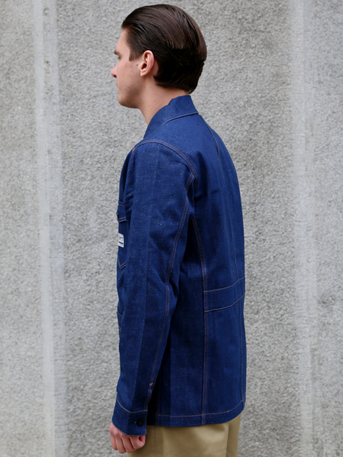 Blue Blanket Chore Jacket – Indigo (J25 TR81)