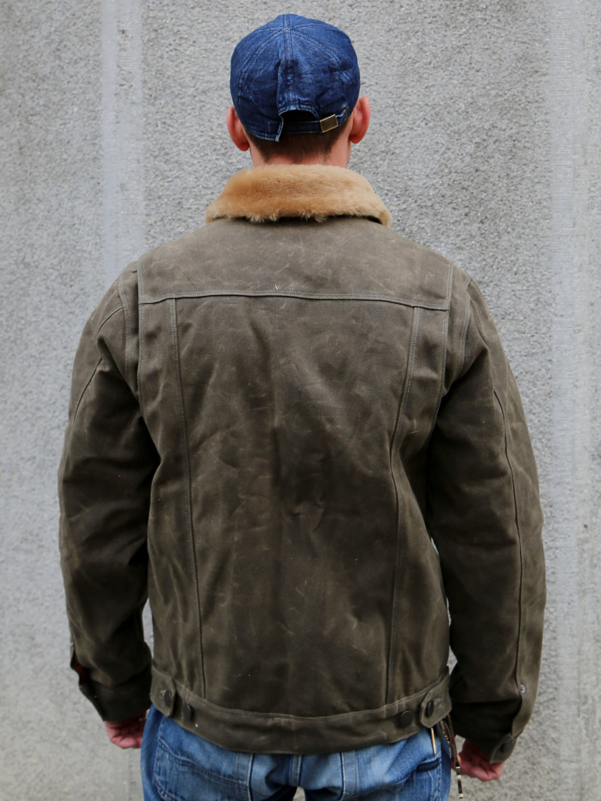 Freenote Cloth RJ-2 Waxed Canvas 20ounce Jacket – Tobacco (M0004320-20TOB)