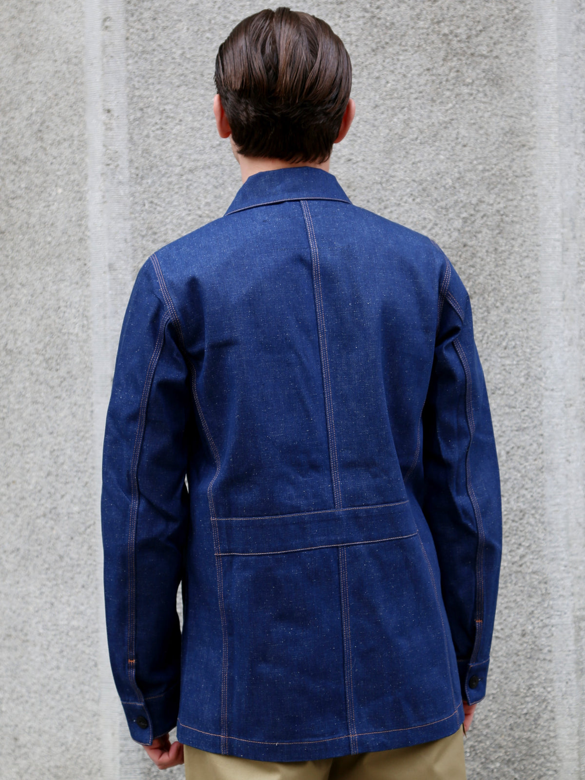 Blue Blanket Chore Jacket – Indigo (J25 TR81)