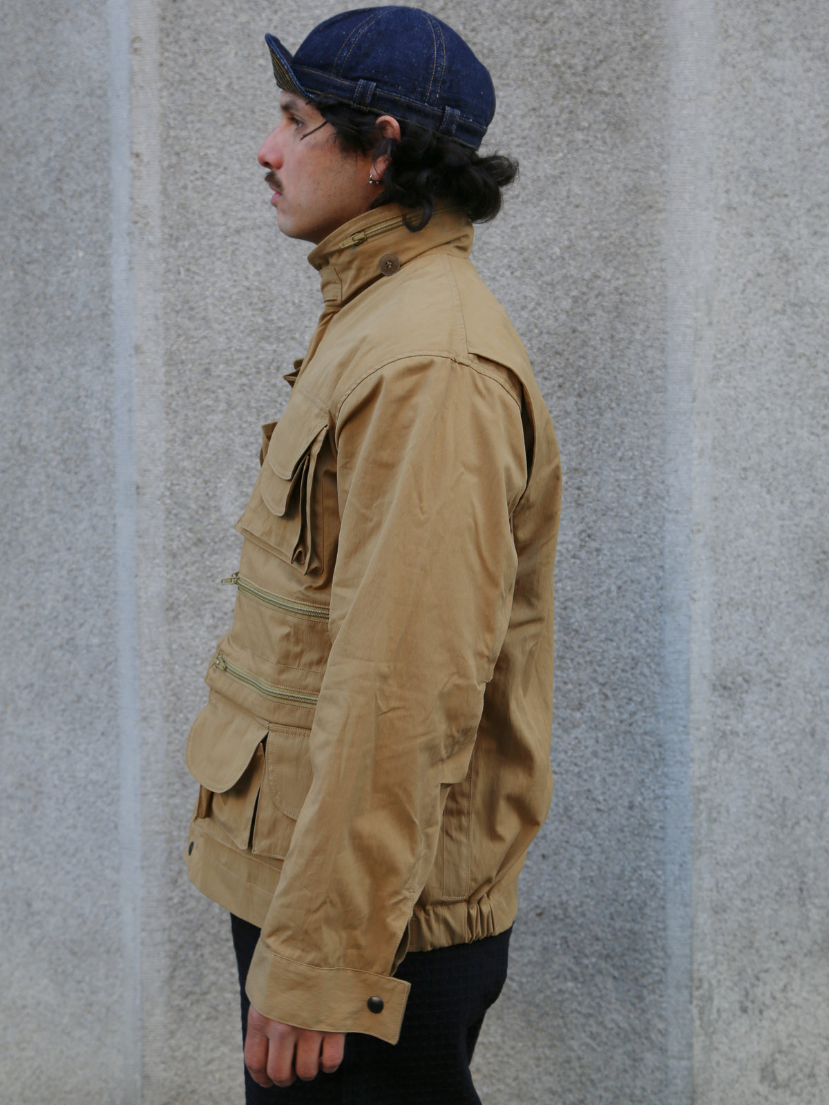 The Real McCoy's Photographer Utility Jacket – Beige (MJ24009)