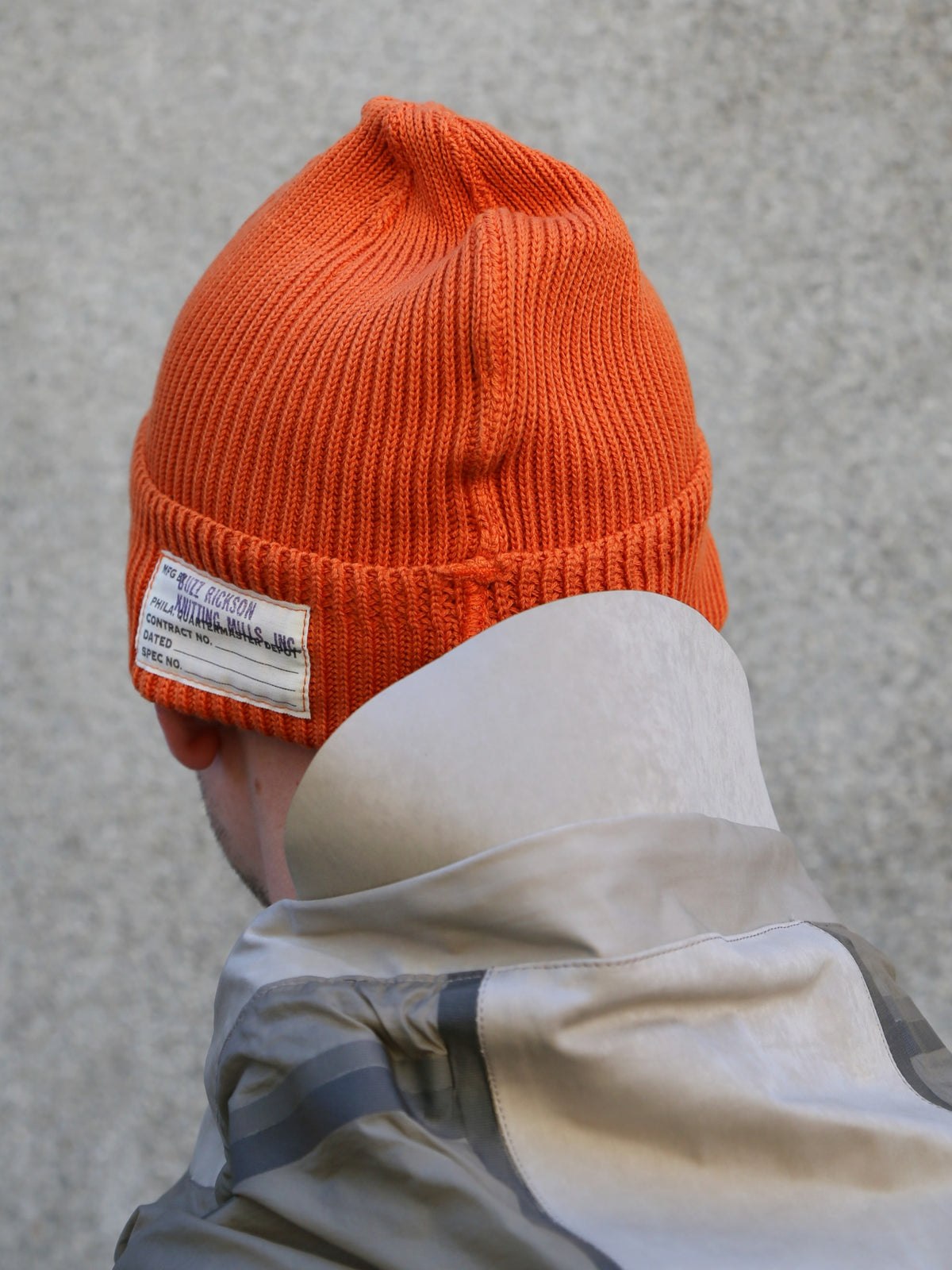 Buzz Rickson's Watch Cap Cotton Version – Orange (BR02186)