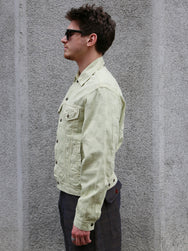 Samurai Jeans Tropical Weather Tracker Jacket – Green Tea (SJTKJ26-AT)