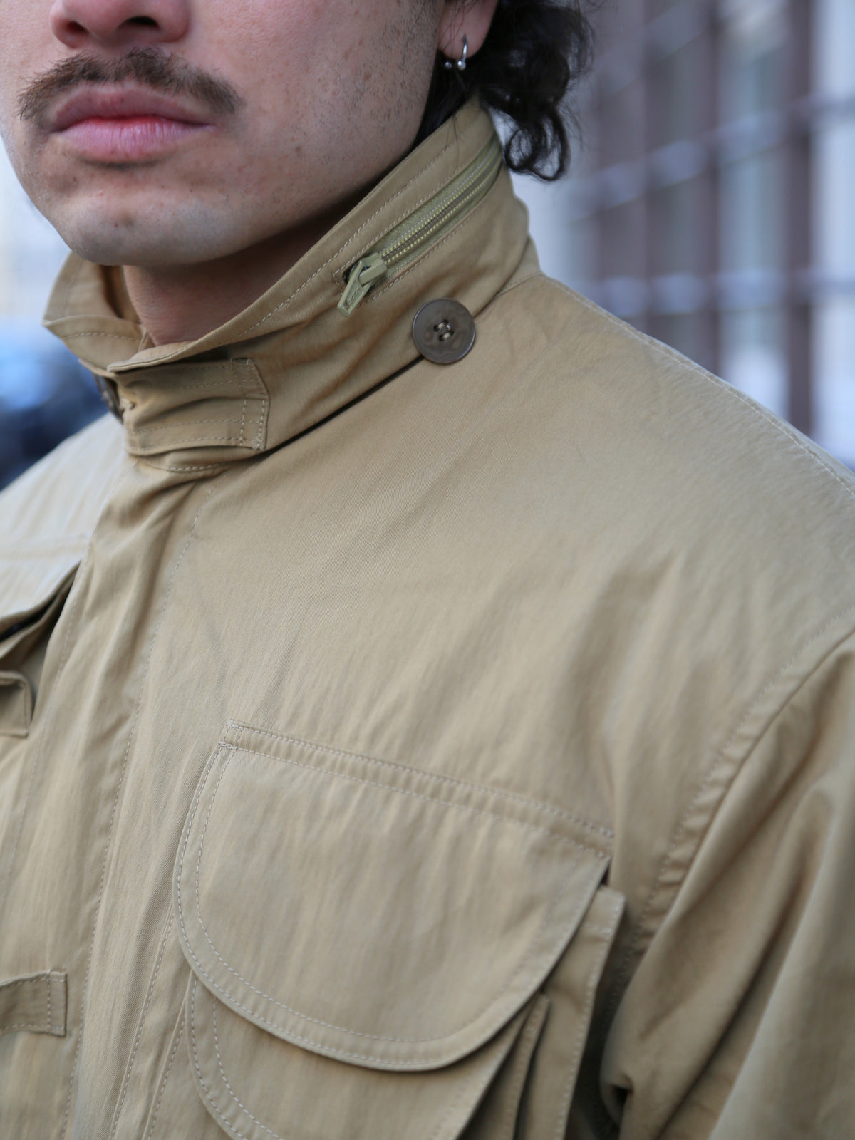 The Real McCoy's Photographer Utility Jacket – Beige (MJ24009)