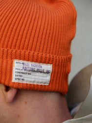 Buzz Rickson's Watch Cap Cotton Version – Orange (BR02186)
