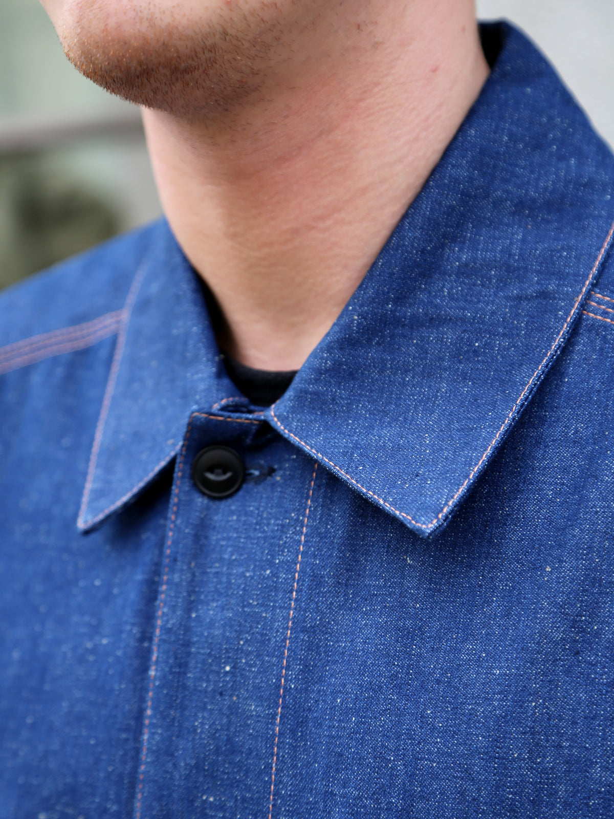 Blue Blanket Chore Jacket – Indigo (J25 TR81)