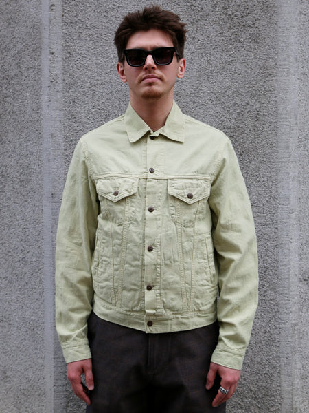 Samurai Jeans Tropical Weather Tracker Jacket – Green Tea (SJTKJ26-AT)