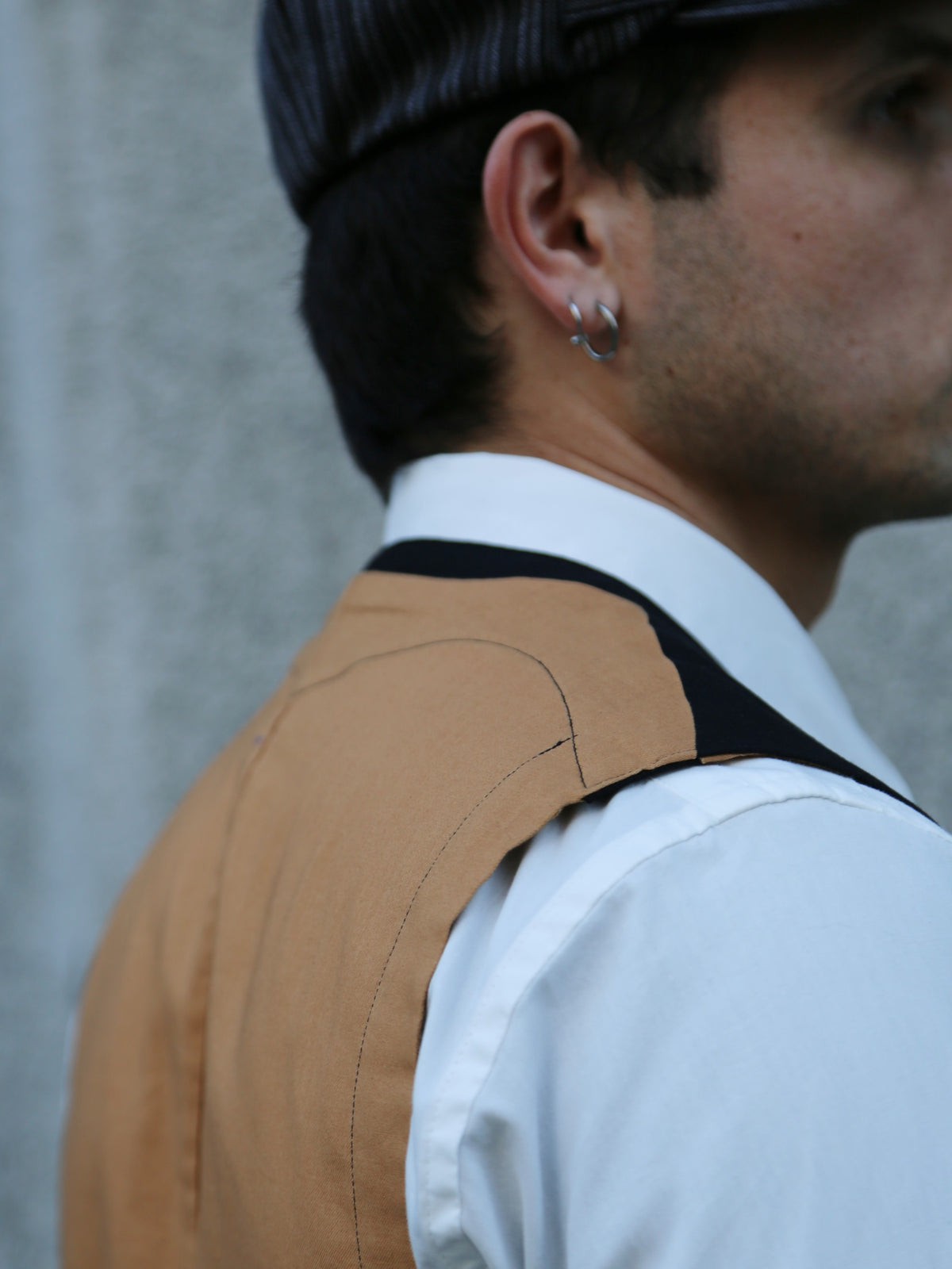 Black Sign Army Serge Butler Vest – Midnight Black (BSFS-22711)