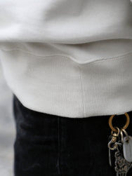 The Real McCOY's Military Print Sweatshirt US Army Air Force, Hill Field – Milk (MC25123-011)