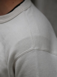 The Real McCOY's Military Print Sweatshirt US Army Air Force, Hill Field – Milk (MC25123-011)